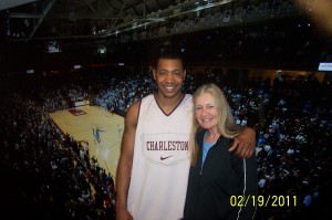 Andrew Goudelock with his Mental Coach Linda LeClaire